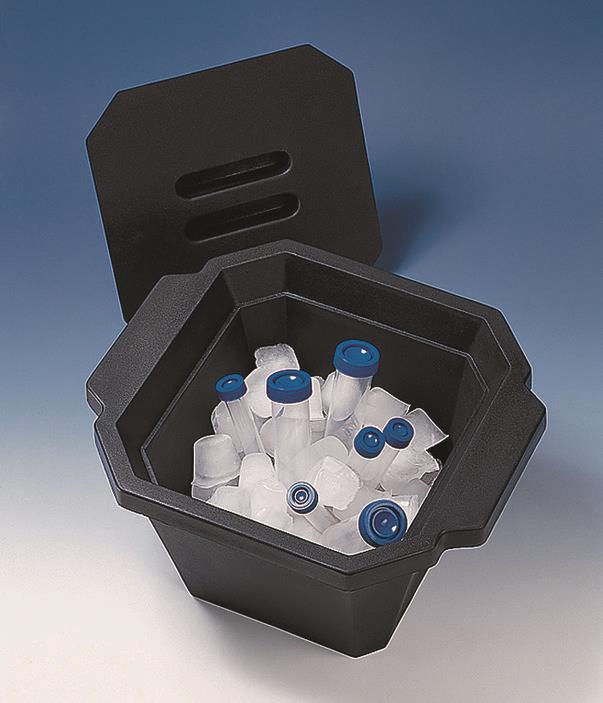 Cooling box med lokk, PU-foam, stabelbar, 4.5 l 1 stk
