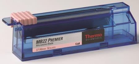 Mikrotomblader L-profil MB22 Premier, 50 stk.