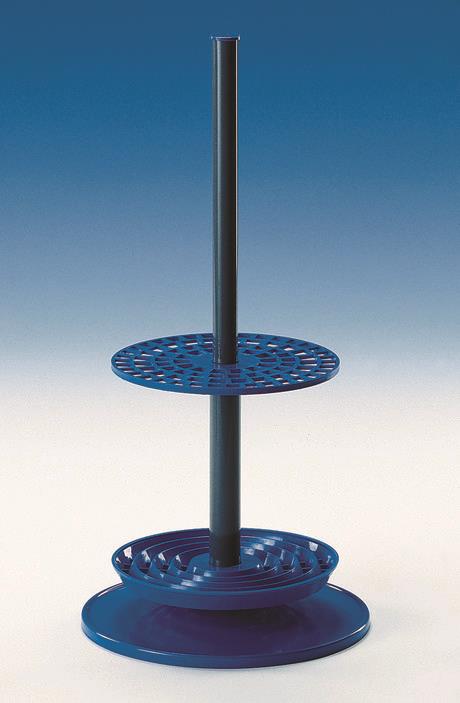 Pipette stand, PP for 94 pipetter, rotary, 230x450 mm 1 stk