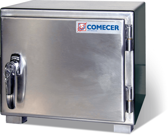 CCR50 Single compartment safe for radioisotopes