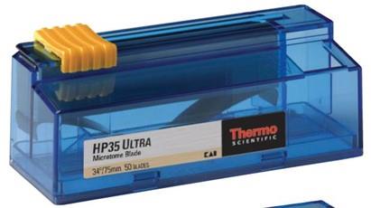Mikrotomblader parafin H-profil, bløtt vev, Ultra HP35
