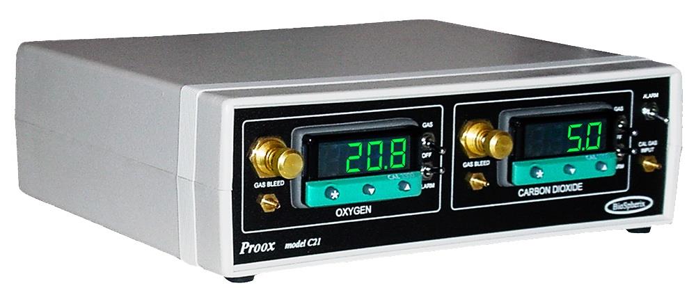 ProOx C21 Oxygen CO2 Single Chamber Controller