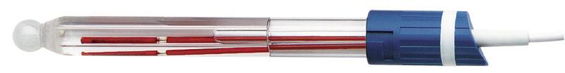Kombinert pH-elektrode, pHC2011-8. Red Rod, pH 0-14