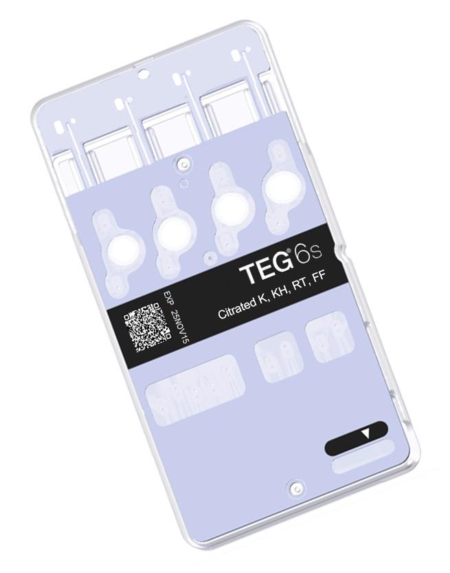 TEG 6s Standard TEG analysekassett, 10 stk.