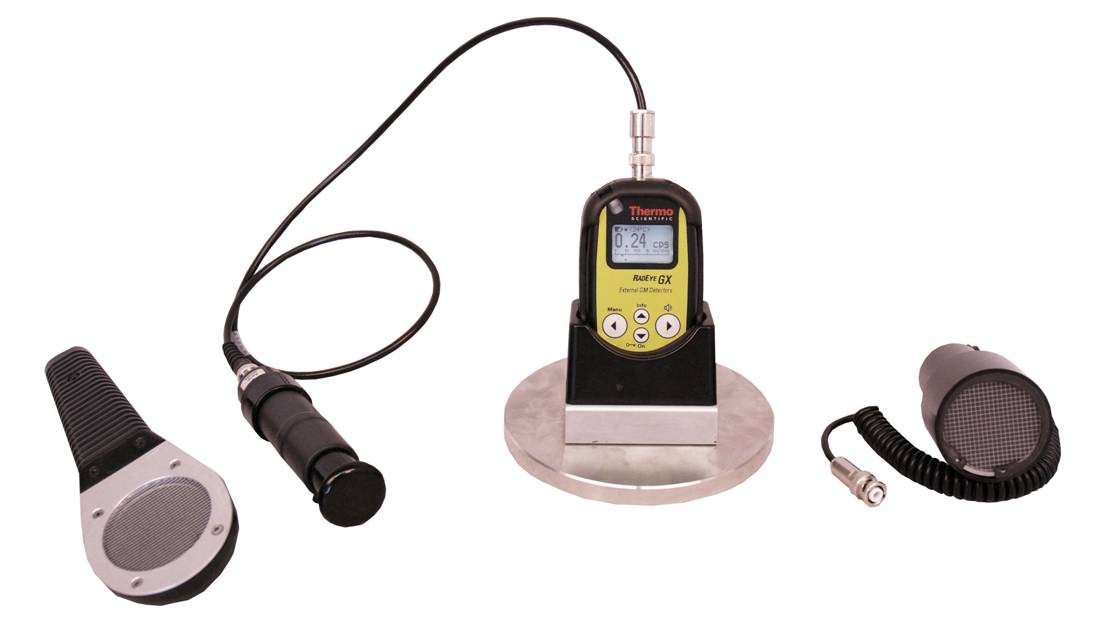 RadEye GX multi purpose survey meter for connection of exter