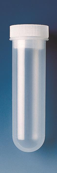 Sentrifugerør, PP, 10 ml, 16x100 mm, sylindrisk, med kant, u