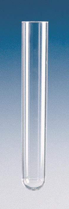 Sample tube, PS, glass clear, 16 x 100 mm 2000 stk
