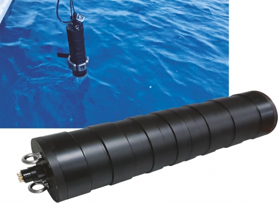 Kompakt undervannsdetektor med spektroskopi probe.