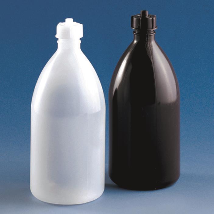 Flaske for Schilling byrettes, PE-LD, 500 ml 1 stk