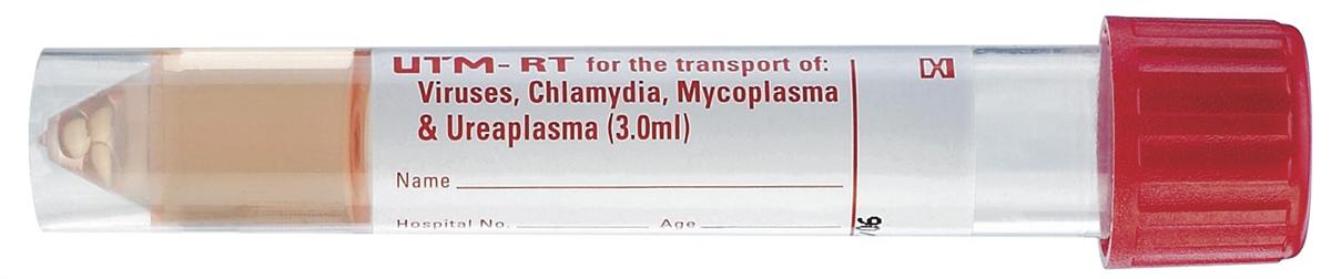 UTM 3 ml Transportmedium for virus, u/svaber, 50 stk
