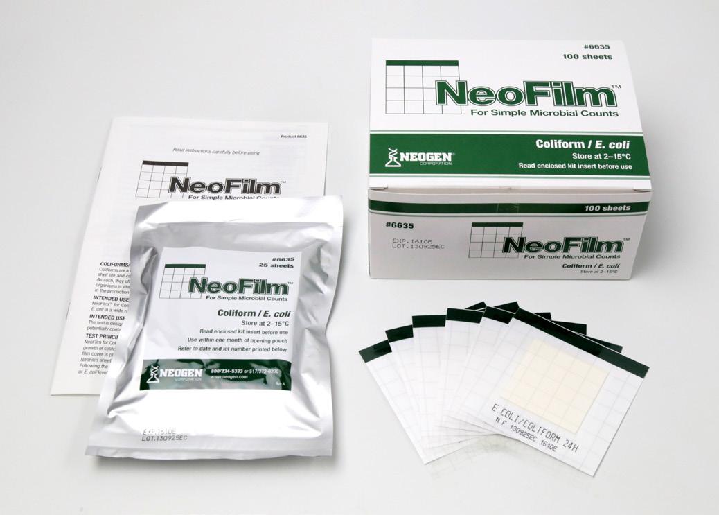 NeoFilm for E. coli/Coliforme, pk. 100 stk